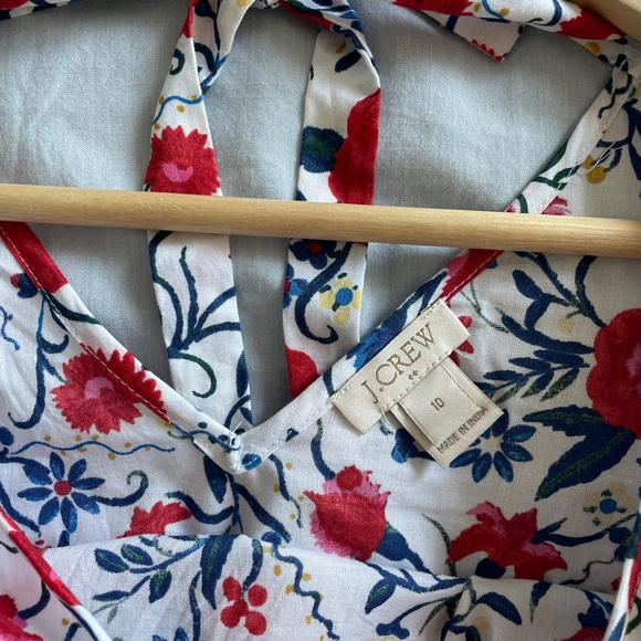 J Crew Floral Print Blouse - Picture 6 of 7